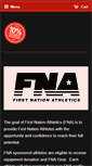 Mobile Screenshot of firstnationathletics.com